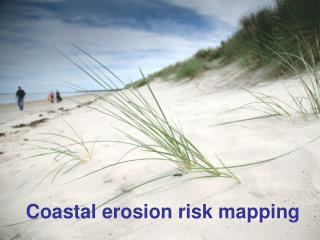 Coastal erosion risk mapping