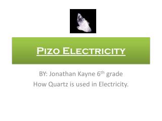 Pizo Electricity