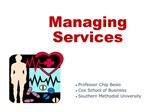 Managing Services