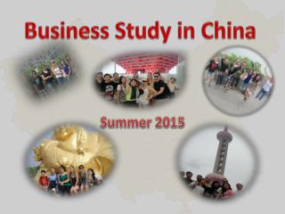 Business Study in China
