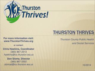 THURSTON THRIVES