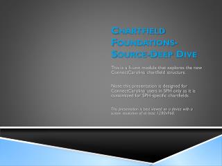 Chartfield Foundations- Source-Deep Dive