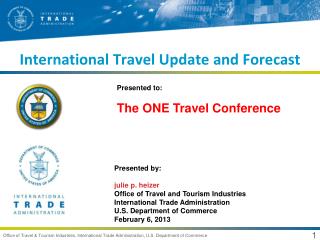 International Travel Update and Forecast