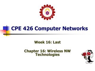 CPE 426 Computer Networks