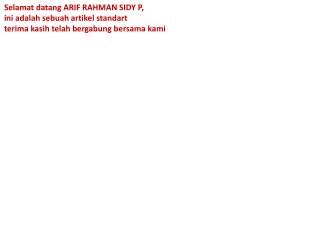 web_Selamat_Datang_ARIF_RAHMAN_SIDY_P
