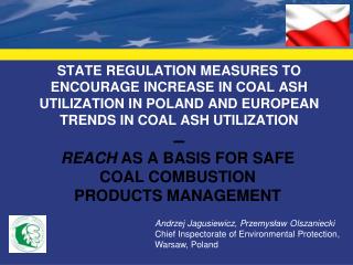 REACH as a basis for safe Coal Combustion Products management