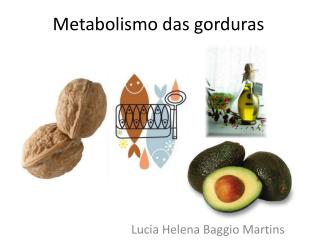 Metabolismo das gorduras