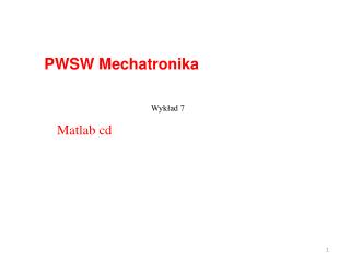 PWSW Mechatronika