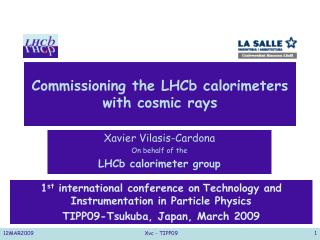 Commissioning the LHCb calorimeters with cosmic rays