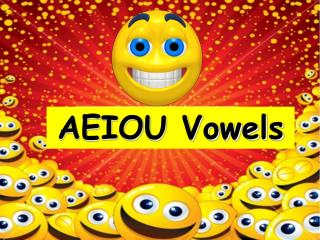AEIOU Vowels