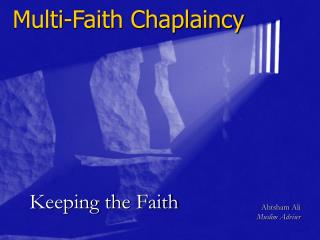 Multi-Faith Chaplaincy