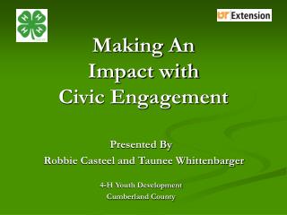 Making An Impact with Civic Engagement