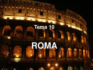 Tema 10 ROMA