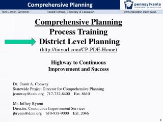 Comprehensive Planning