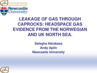 LEAKAGE OF GAS THROUGH CAPROCKS: HEADSPACE GAS EVIDENCE FROM THE NORWEGIAN AND UK NORTH SEA.