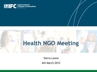 Health NGO Meeting
