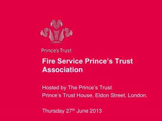 Fire Service Prince’s Trust Association