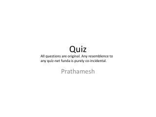 Quiz