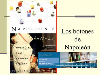 Los botones de Napoleón