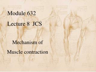 Module 632 Lecture 8 JCS