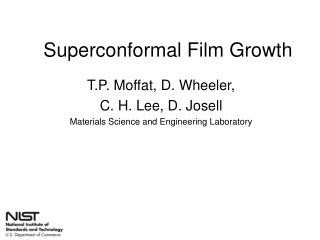Superconformal Film Growth