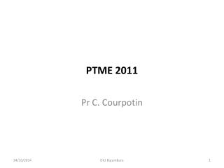 PTME 2011