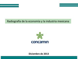 Radiografía de la economía y la industria mexicana