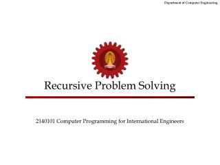 Recursive Problem Solving