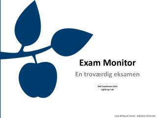 Exam Monitor
