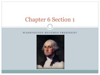 Chapter 6 Section 1