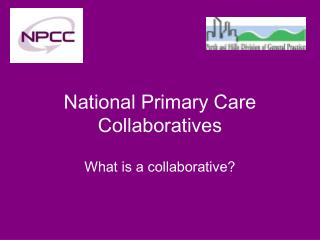 National Primary Care Collaboratives