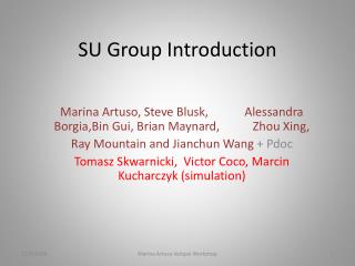 SU Group Introduction
