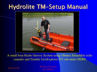 Hydrolite TM-Setup Manual