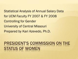 President's Commission on the Status of Women