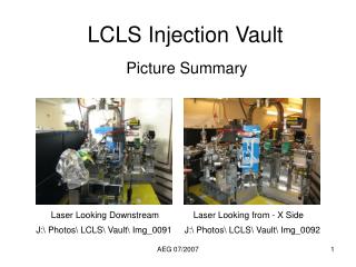LCLS Injection Vault