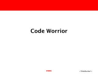 Code Worrior