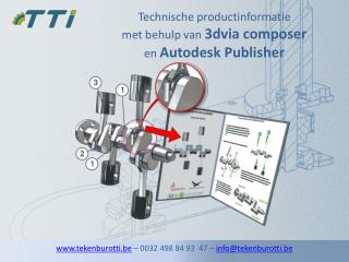 Technische productinformatie met behulp van 3dvia composer en Autodesk Publisher