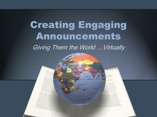 Creating Engaging Announcements