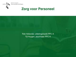 Zorg voor Personeel