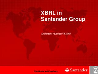 XBRL in Santander Group