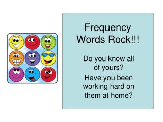 Frequency Words Rock!!!