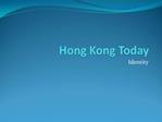 Hong Kong Today
