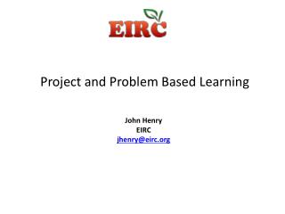 Project and Problem Based Learning