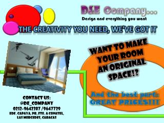 want to make your room an  original space!?