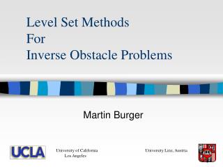 Level Set Methods For Inverse Obstacle Problems