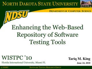 Enhancing the Web-Based Repository of Software Testing Tools