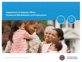 Department of Veterans Affairs Vocational Rehabilitation and Employment