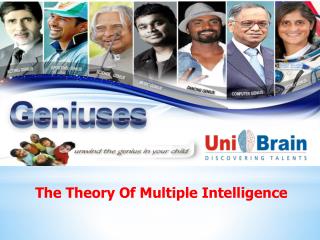 The Theory Of Multiple Intelligence