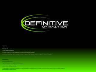 Definitive [ dih - fin -i- tiv ] 1. most reliable or complete.