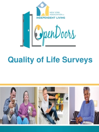 Quality of Life Surveys